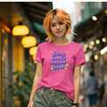 Sorry for What My Face Said T-Shirt — Funny Cute Graphic Tee