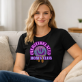 Overstimulated Mom Shirt, Funny Mom T-Shirt, Mom Life Graphic Tee, Tired Mom Gift, Motherhood Humor Shirt, Mom’s Club Tee, Gift for Moms
