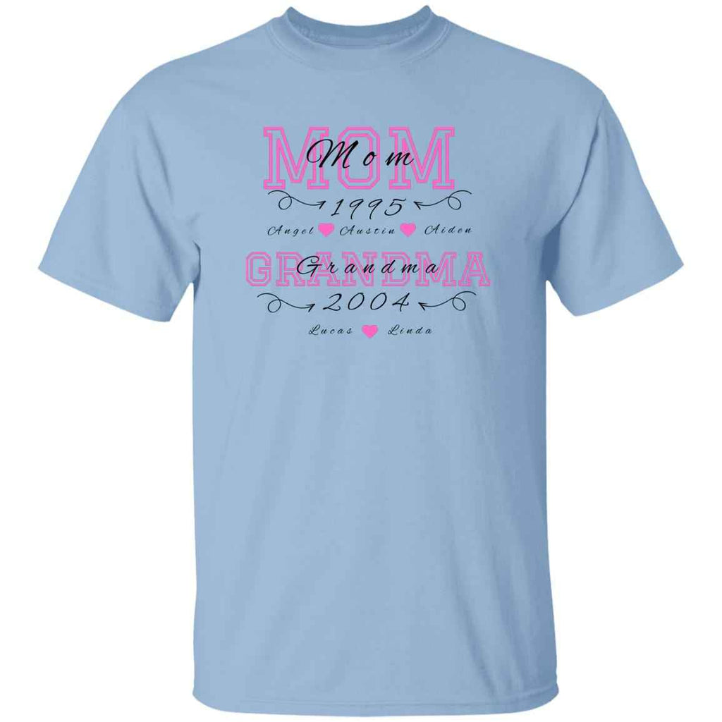 “Personalized Mom Grandma” Tee