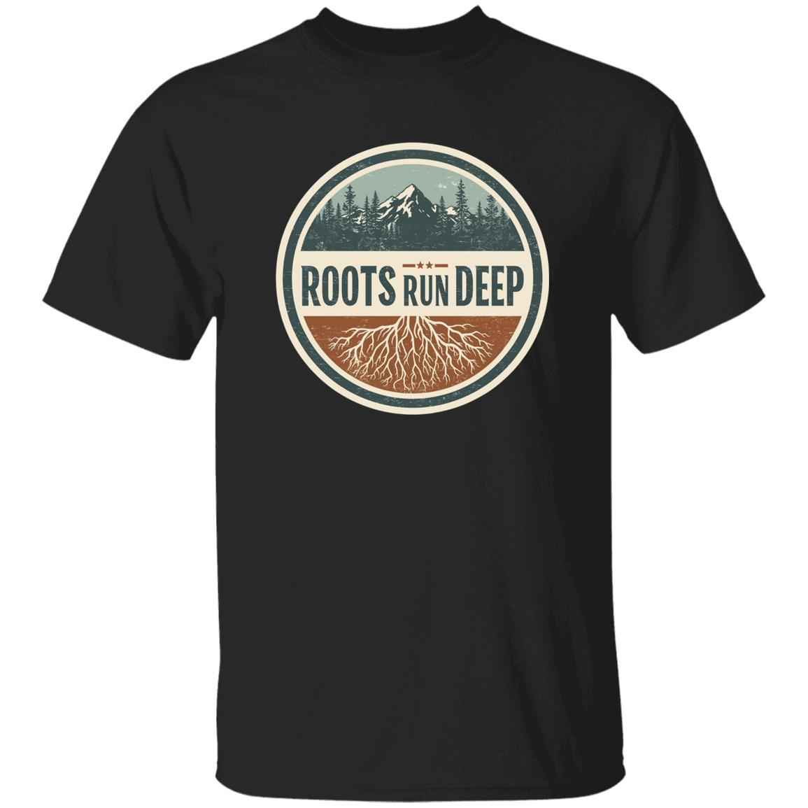 Roots Run Deep Classic Country Graphic T-Shirt
