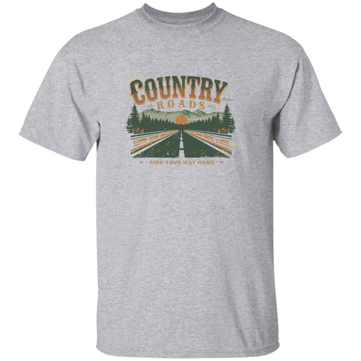 Country Roads Graphic T-Shirt