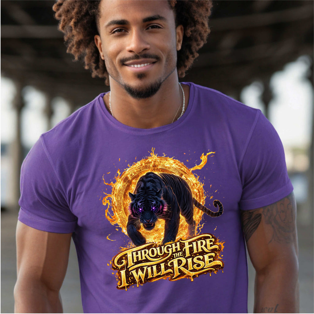 “Through the Fire, I Will Rise” Tiger Tee